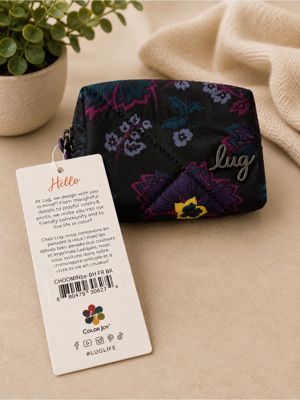 Lug Choo Choo Mini - Boho Floral Black - Picture 2 of 3